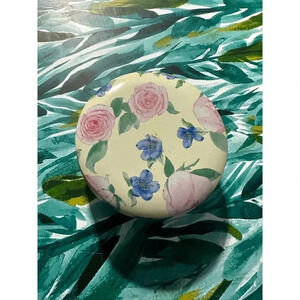 Vintage Floral Storage Tin